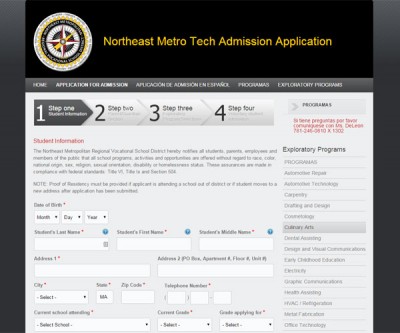 NE Metro Tech Online App